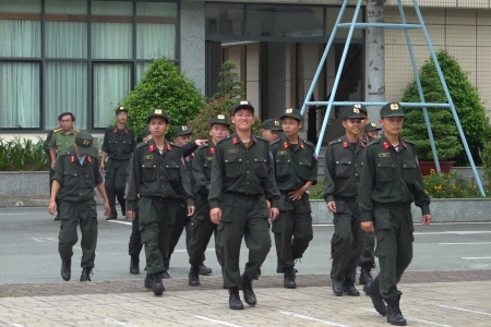 TP. Hồ Chí Minh: Tăng cường 250 cảnh sát cơ động đảm bảo an ninh trật tự dịp Tết