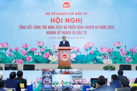 Năm 2025, ngành kế hoạch và đầu tư tập trung cơ cấu lại nền kinh tế, đổi mới mô hình tăng trưởng