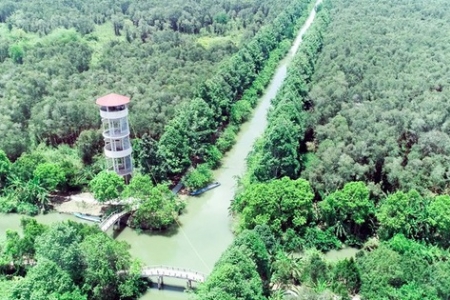 Hậu Giang sắp triển khai khu du lịch sinh thái 2.800ha