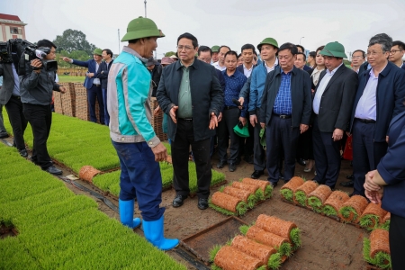 Ngày cuối cùng của năm 2024, Thủ tướng Phạm Minh Chính đối thoại với nông dân về đất nước bước vào kỷ nguyên mới