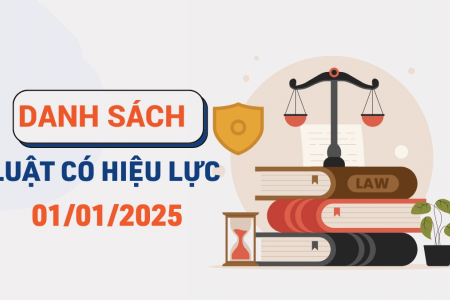 Những chính sách mới có hiệu lực từ ngày 1/1/2025