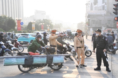 Hà Nội: Xử lý 3.329 trường hợp vi phạm giao thông trong 4 ngày