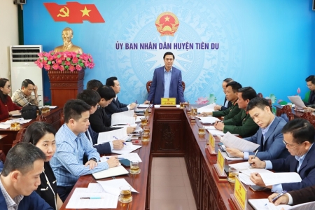 Bắc Ninh: Đôn đốc tiến độ giải phóng mặt bằng một số dự án trên địa bàn huyện Tiên Du