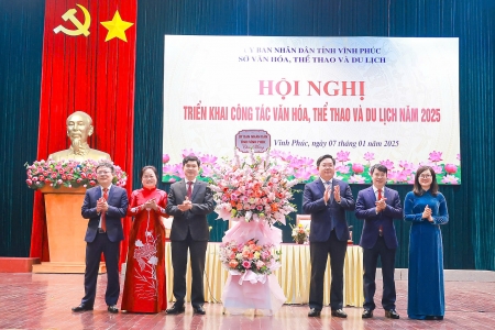 Vĩnh Phúc triển khai công tác văn hóa, thể thao và du lịch năm 2025