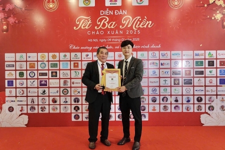 Bình Định: Một đoanh nhân cựu chiến binh được vinh danh “Top 10 Thương hiệu mạnh phát triển quốc gia”