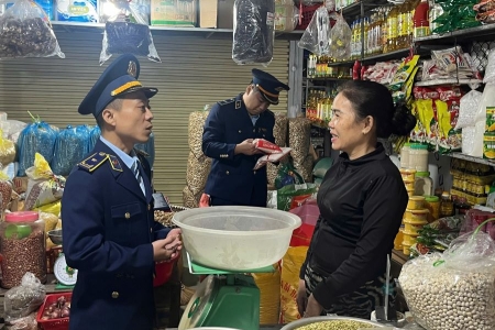 Cục QLTT Hà Tĩnh tập trung phòng chống buôn lậu, gian lận thương mại và hàng giả dịpTết Nguyên đán