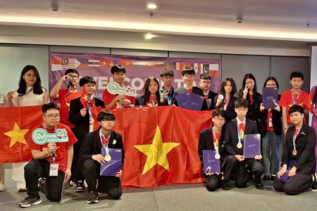 Học sinh Việt Nam giành 17 huy chương Olympic Hóa học châu Á 2025