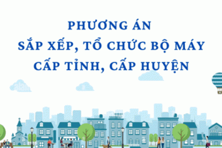 Phương án sắp xếp tổ chức các cơ quan chuyên môn cấp tỉnh, cấp huyện, báo cáo Bộ Nội vụ trước ngày 25/2