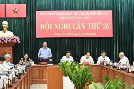 Thành ủy TP. Hồ Chí Minh hoàn thành sắp xếp 25 đảng bộ trong tháng 3/2025