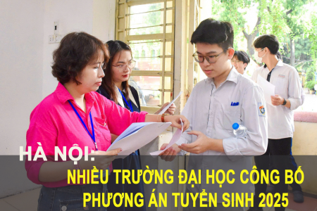 Hà Nội: Nhiều trường đại học công bố phương án tuyển sinh 2025