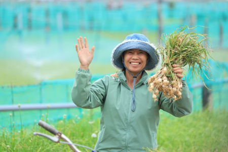 Nam Ngư đồng hành cùng bà con Lý Sơn quảng bá đặc sản