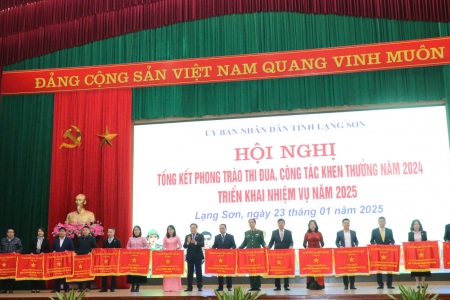 Lạng Sơn: Tổng kết phong trào thi đua, công tác khen thưởng năm 2024