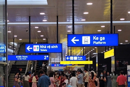 Metro số 1 điều chỉnh hoạt động dịp Tết Nguyên đán