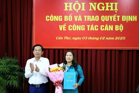 TP. Cần Thơ có tân nữ Phó Chủ tịch UBND