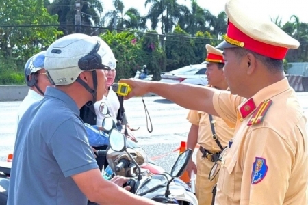Đồng Nai: Xử lý hơn 3.700 trường hợp vi phạm về giao thông trong dịp Tết