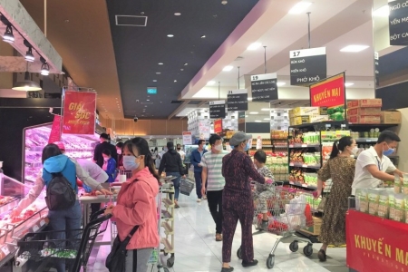 Hà Nội: Doanh thu bán lẻ hàng hóa tháng 1/2025 đạt 55 nghìn tỷ đồng