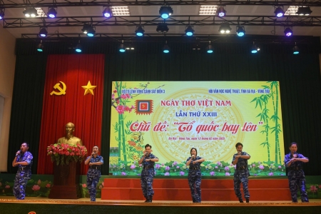 Bộ Tư lệnh Vùng Cảnh sát Biển 3 phối hợp tổ chức Ngày thơ Việt Nam