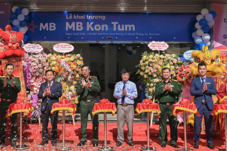 MB mở rộng mạng lưới tại Kon Tum, đồng hành cùng doanh nghiệp và người dân địa phương