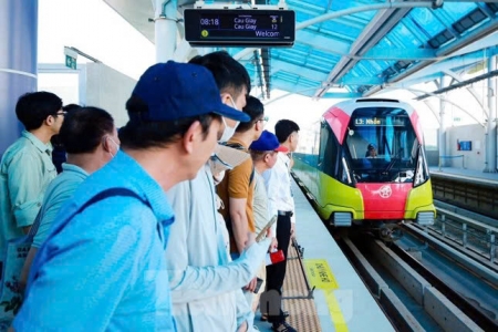 Sau 6 tháng, tuyến metro Nhổn - ga Hà Nội phục vụ gần 3,4 triệu khách