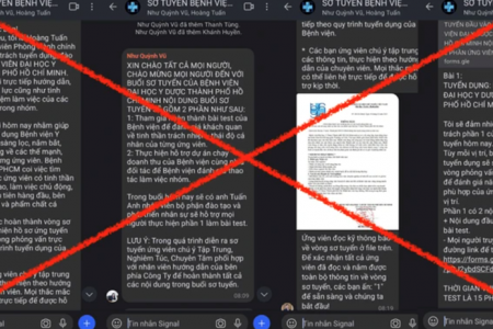 Cảnh báo giả mạo Bệnh viện Đại học Y Dược TP. Hồ Chí Minh để lừa đảo