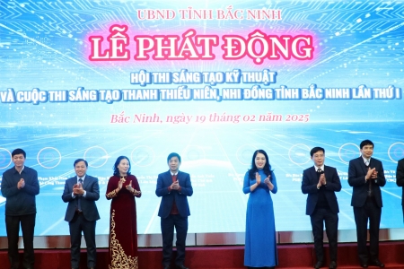 Phát động Hội thi Sáng tạo kỹ thuật tỉnh Bắc Ninh lần thứ I