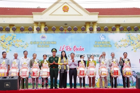 Hơn 1,5 tỷ đồng cho hoạt động “Xuân Biên phòng - Ấm lòng dân bản” năm 2025 ở tỉnh An Giang