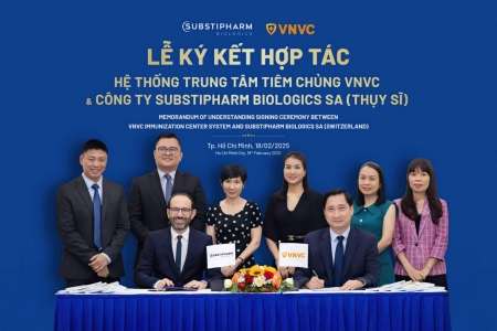 VNVC cùng Substipharm Biologics ký kết sớm đưa vắc xin tay chân miệng về Việt Nam