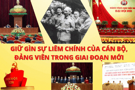 Nhân sự tham gia cấp ủy: Ngoài tiêu chí về phẩm chất chính trị, năng lực, trình độ thì phải "liêm chính"