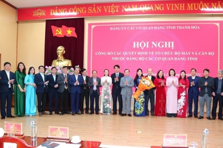 Hội nghị lần thứ nhất Ban Chấp hàng Đảng bộ các cơ quan Đảng tỉnh Thanh Hóa, nhiệm kỳ 2020- 2025