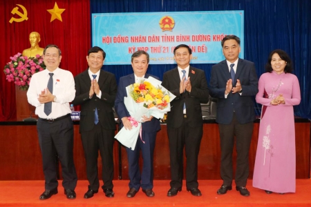 Ông Bùi Minh Trí được bầu làm Phó Chủ tịch UBND tỉnh Bình Dương