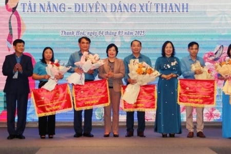 Hội thi “Nữ đoàn viên công đoàn tài năng - duyên dáng xứ Thanh”