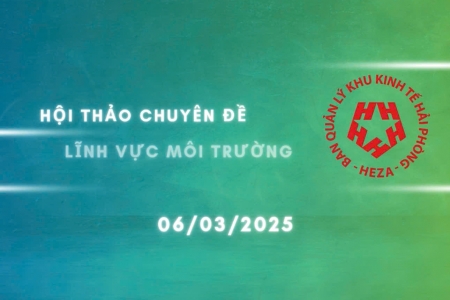 Hội thảo “Chuyển đổi xanh phát triển bền vững TP. Hải Phòng” sẽ diễn ra vào ngày 6/3