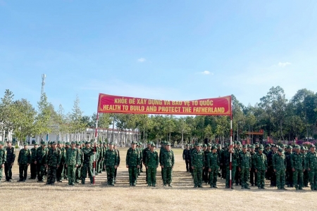 BĐBP Long An hưởng ứng Ngày chạy thể thao quân sự