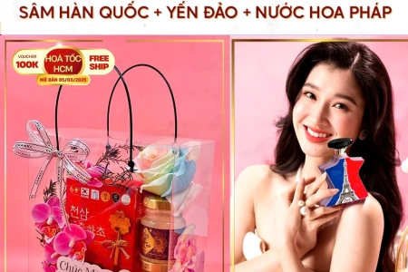 TP. Hồ Chí Minh: Thị trường hoa, quà tặng ngày 8/3 nhộn nhịp