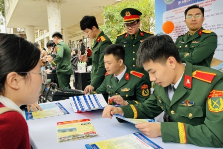 20 trường thuộc khối quận đội công bố chỉ tiêu tuyển sinh năm 2025