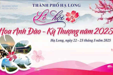 Lễ hội Hoa Anh đào - Kỳ Thượng năm 2025 sẽ diễn ra từ ngày 22-23/3