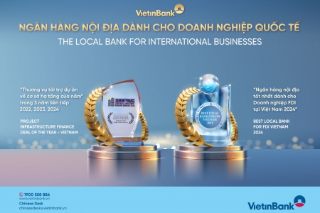 VietinBank đón dòng vốn đầu tư Hoa ngữ