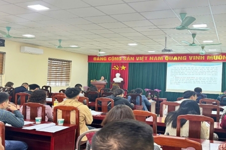 Phú Thọ: Tổ chức hội nghị tập huấn công tác an toàn thực phẩm bếp ăn tập thể