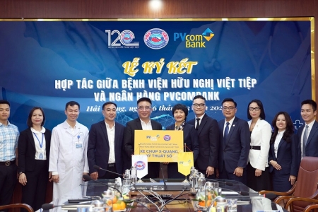 PVcomBank và Bệnh viện Hữu nghị Việt Tiệp ký kết thỏa thuận hợp tác toàn diện