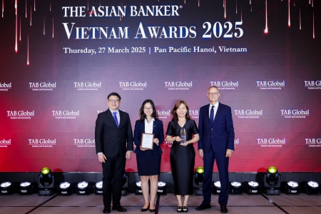 Vietcombank được vinh danh với hai giải thưởng lớn từ The Asian Banker