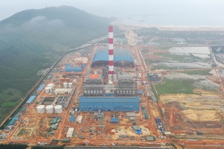 Dự án Nhà máy Nhiệt điện Quảng Trạch I đã đạt tiến độ tổng thể 85,48%
