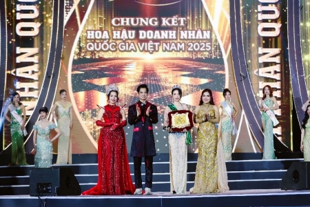 Hoa hậu Doanh nhân Quốc gia Việt Nam 2025: Hoa hậu Đại sứ trao cho nữ thành viên độc lập Herbalife