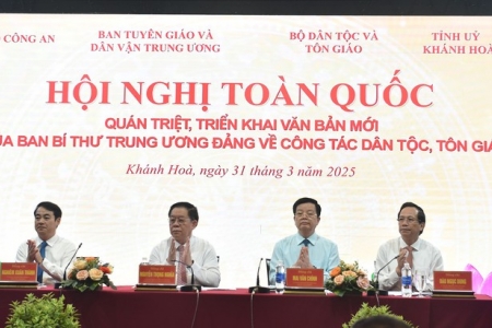 Hội nghị quán triệt, triển khai một số văn bản mới của Ban Bí thư về công tác dân tộc, tôn giáo