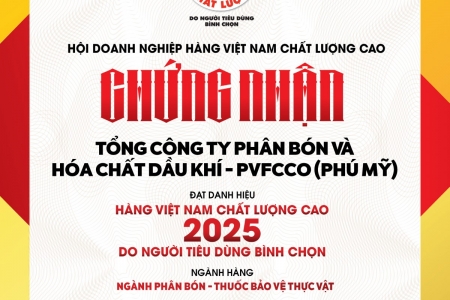Phú Mỹ: ‘Hàng Việt Nam chất lượng cao’ năm thứ 22 liên tiếp