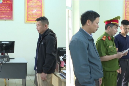 Công an Thanh Hóa khởi tố hai đối tượng khai thác cát trái phép