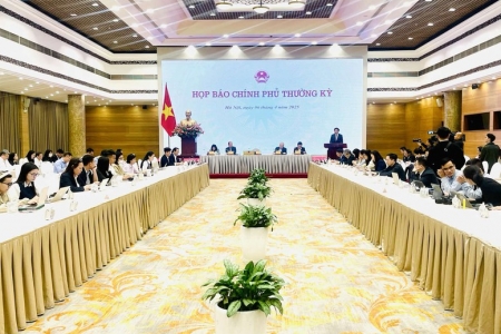 Họp báo Chính phủ thường kỳ tháng 3/2025: Kinh tế - xã hội 3 tháng đầu năm có nhiều dấu hiệu tích cực