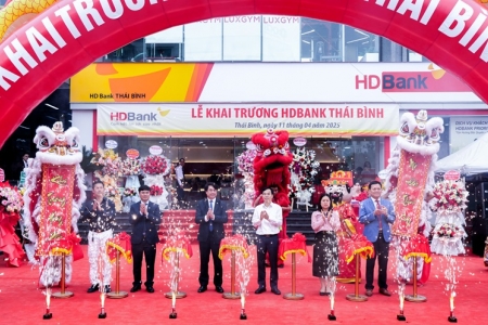 HDBank Thái Bình khai trương trụ sở mới theo mô hình “Siêu thị tài chính”