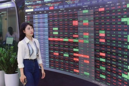 Chứng khoán phiên chiều 14/4: Hàng loạt cổ phiếu bật tăng mạnh, VN-Index vươn lên trên mốc 1.240 điểm