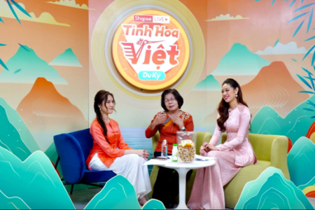 Shopee Live Tinh hoa Việt chung sức: 'Tiếp sức' cho thương hiệu Made in Vietnam