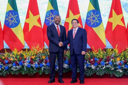 Thủ tướng Phạm Minh Chính hội đàm với Thủ tướng Ethiopia